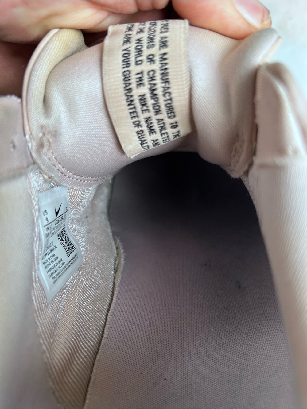 Nike Air Force 1 Pink Sneakers Womens size 9 - Picture 4 of 12